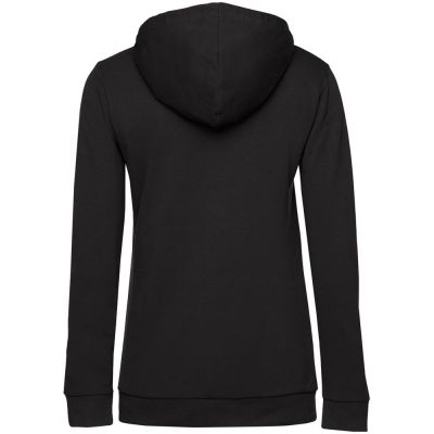 Толстовка с капюшоном женская Hoodie, черная-1