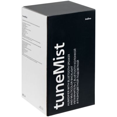 Увлажнитель с колонкой и подсветкой tuneMist, белый-2