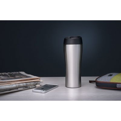 Термостакан Solingen, вакуумный, герметичный, серебристый-3