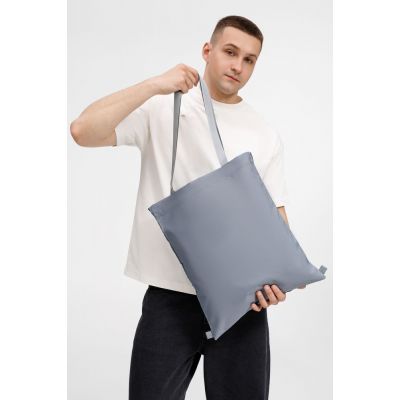 Шопер B3, серый с серыми ручками-2