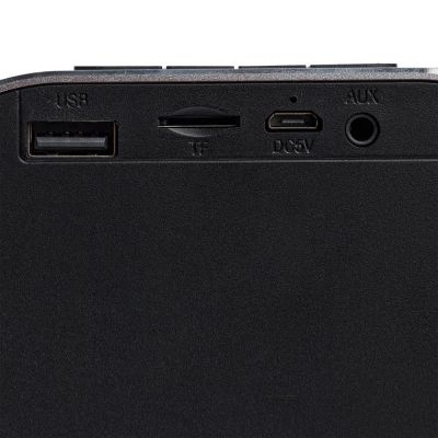 Беспроводная колонка Sound Count, серебристая-5