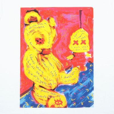 Футболка женская I Don't See You, белая-3