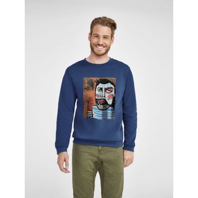 Толстовка «У матросов нет вопросов», темно-синяя-2