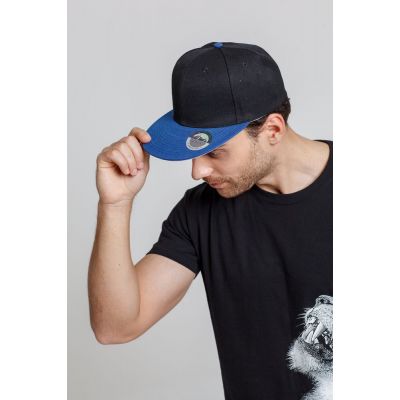 Бейсболка Ben Hope с прямым козырьком, черная с красным-7