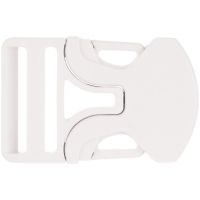 Застежка-пряжка одностороняя Triden, белый