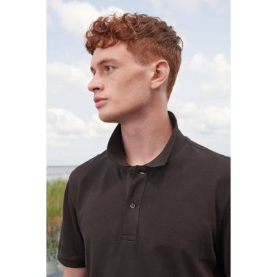 Рубашка поло унисекс Pegase, черная-7