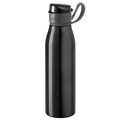 Спортивная бутылка для воды Korver, черная-0
