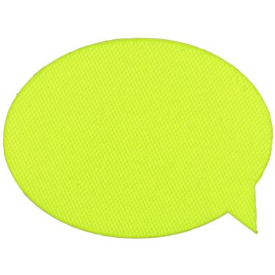 Наклейка тканевая Lunga Bubble, M, желтый неон-0
