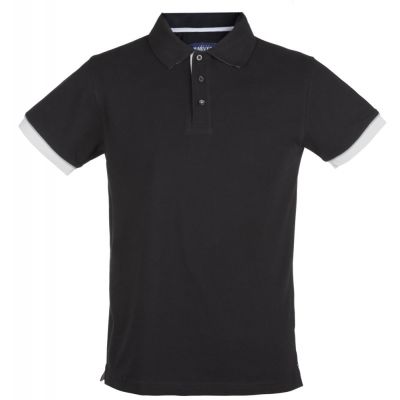 Рубашка поло мужская Anderson, черная-0