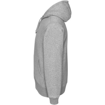 Толстовка мужская Hooded Full Zip серый меланж-2