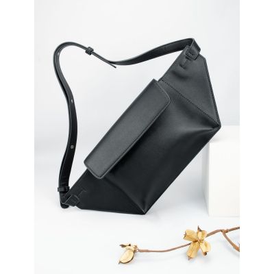 Поясная сумка Romance, черная-0