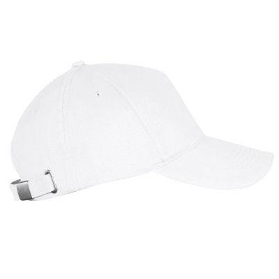 Бейсболка Long Beach, белая-3
