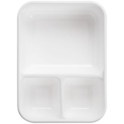 Ланчбокс Cibus с аккумулятором холода, белый с черным-3