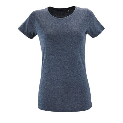 Футболка женская Regent Fit Women, синий меланж-0