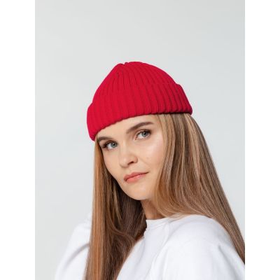 Шапка Hipsta, красная (алая)-3