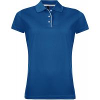 Рубашка поло женская PERFORMER WOMEN 180 ярко-синяя