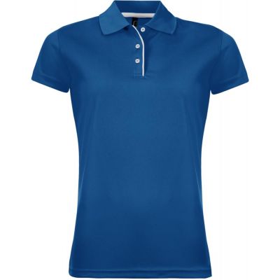 Рубашка поло женская Performer Women 180 ярко-синяя-0