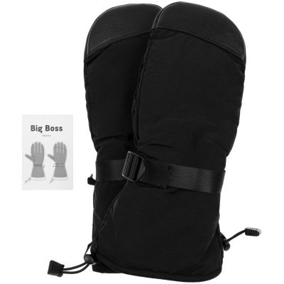 Варежки Big Boss, черные-4