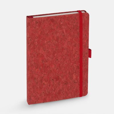 Блокнот Cork County, красный-1