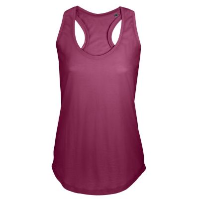 Майка женская Moka 110, темно-розовая (малиновая)-0