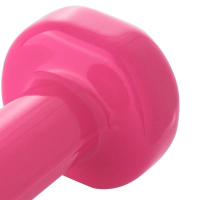 Гантель Heracles 1 кг, розовая-2