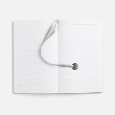 Ежедневник Waltz, недатированный, серебристый-8