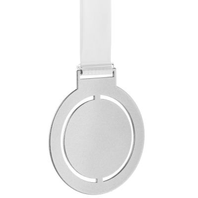 Медаль Steel Rond, серебристая-1