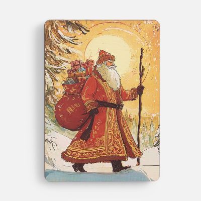 Пазл фигурный «Дед Мороз»-0