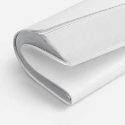 Ежедневник Nebraska Flex, недатированный, белый с серебристым-6