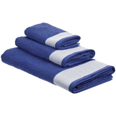 Полотенце Etude ver.2, малое, синее-5