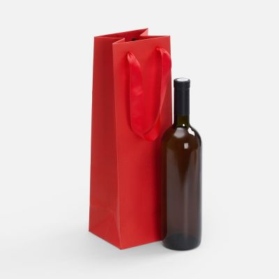 Пакет под бутылку Vindemia ver.2, красный-2