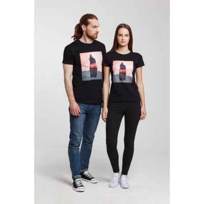 Футболка «Кола», черная-3