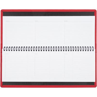 Планинг Grade на заказ, недатированный, красный-4