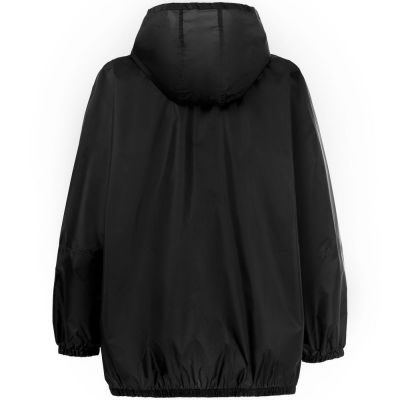 Дождевик-анорак Alatau, укороченный, черный, единый размер-1