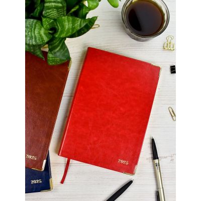 Ежедневник Lugo, датированный, красный-1