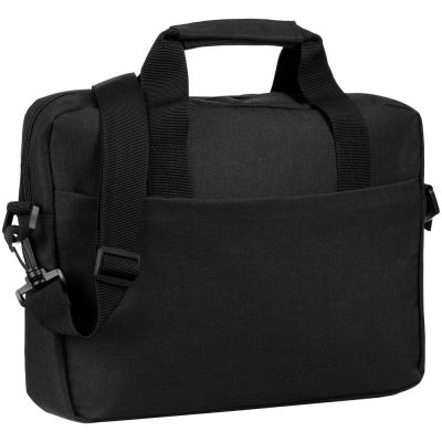 Сумка для ноутбука Delegate, черная-0