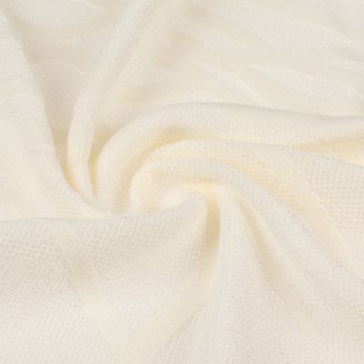 Плед Serpentica, молочный с люрексом-3