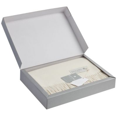 Плед Luxury, белый-4