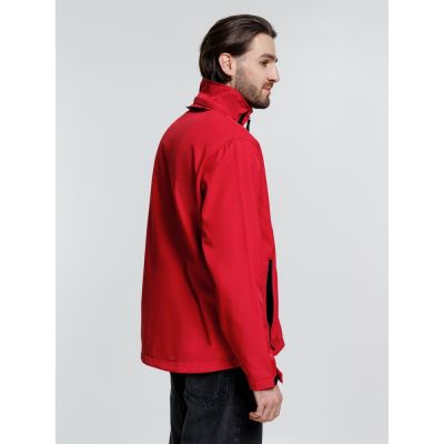 Куртка софтшелл мужская Zagreb, красная-8