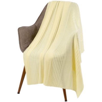 Плед Pail Tint, светло-желтый-5