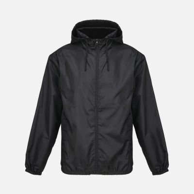Ветровка унисекс Shield, черная-0