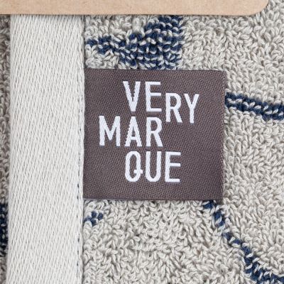 Полотенце Giraffe, малое, бежевое с синим-4