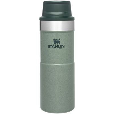 Термокружка Stanley Classic One Hand 2.0, большая, зеленая-3