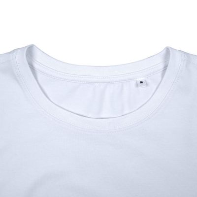 Футболка женская T-bolka Stretch Lady, белая (холодный оттенок)-2