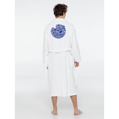 Халат унисекс «Тигр», белый-0