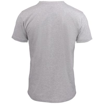 Футболка мужская American U, светлый меланж-1