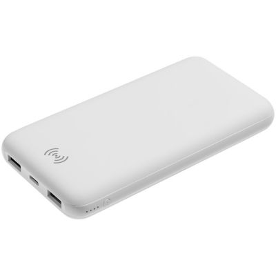 Аккумулятор Quick Charge Wireless 10000 мАч, белый-0