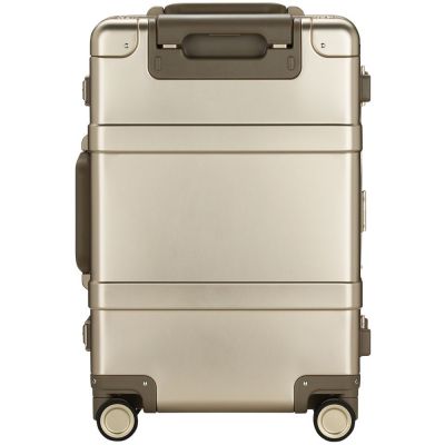 Чемодан Metal Luggage, золотистый-3