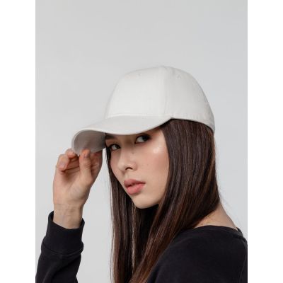 Бейсболка Hillside, белая-7