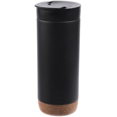 Термостакан Steady, черный-0